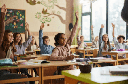 Children learning together